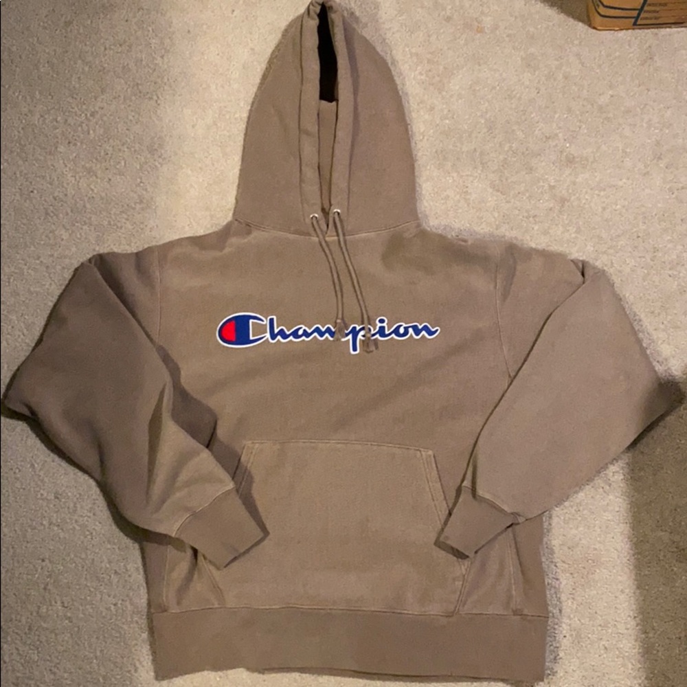 Champion Gray Reverse Weave Hoodie